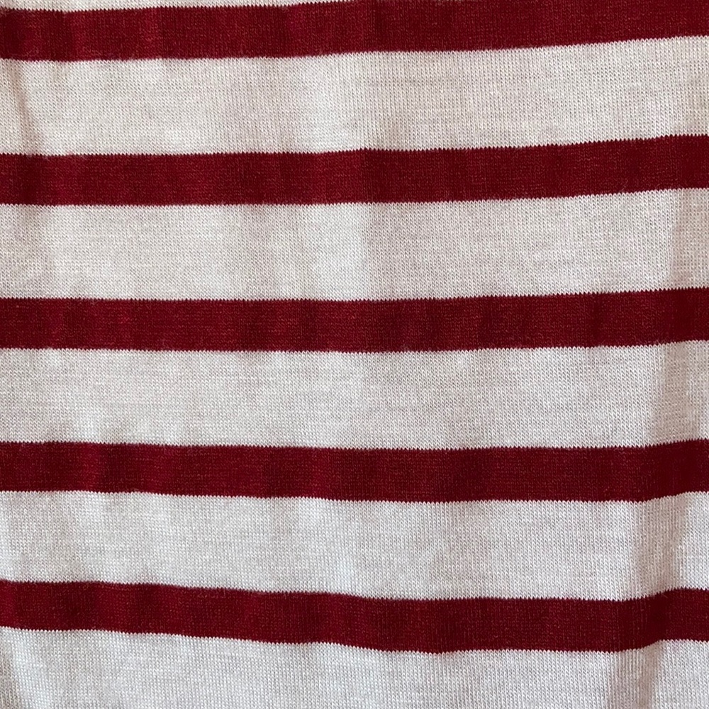 🤍Green Envelope Stripe Top - Picture 2 of 6